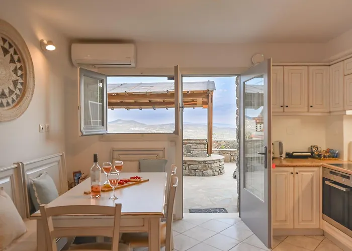 公寓 7days I Relax With Private Jacuzzi & Seaview Agkidia