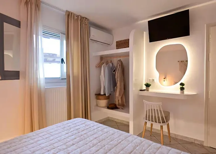 公寓 7days I Relax With Private Jacuzzi & Seaview Agkidia